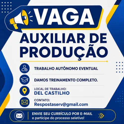 AUXILIAR DE PRODUÇÃO