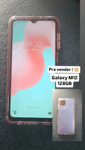 Celular Galaxy M12 128Gb