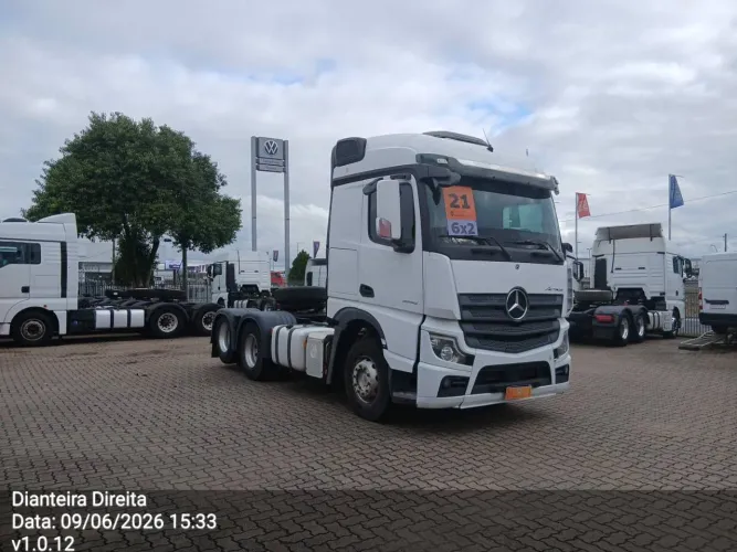 Mercedes-Benz Actros 2548/36 LS 6x2 2021/2021 Vamos Seminovos São Leopoldo