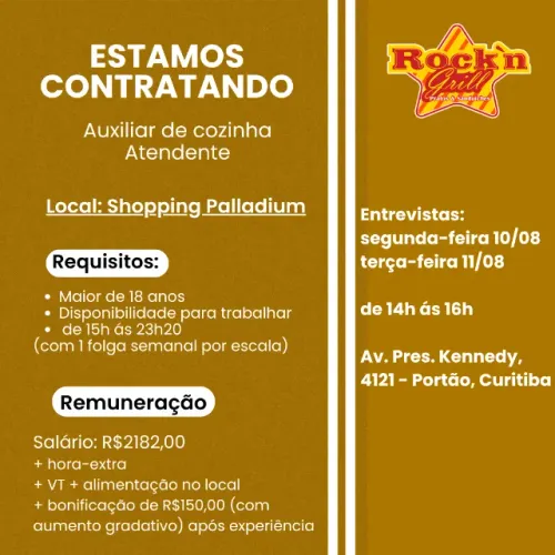 Vagas Shopping Palladium