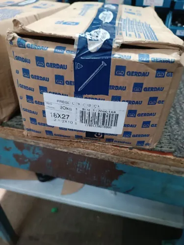 Pregos Gerdau 18x27 e 17x21 kilo