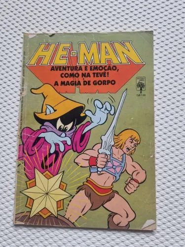 Gibis He-Man Nº 8 - Editora Abril (Anos 80 / Clássico)