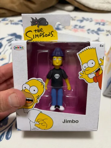 Adrien figure Jakks pacífic The Simpsons, Jimbo 2,5? novo e importado 