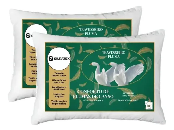KIT 2 TRAVESSEIRO NOVO