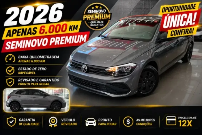 Volkswagen Polo Track 1.0 Flex 12V 5P 2026
