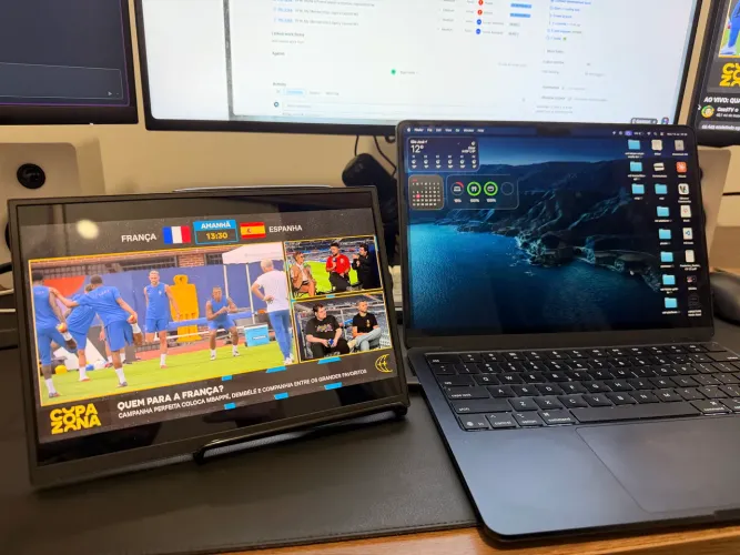 Monitor portátil 10.5' 1280p Ultra HD 1920*1280