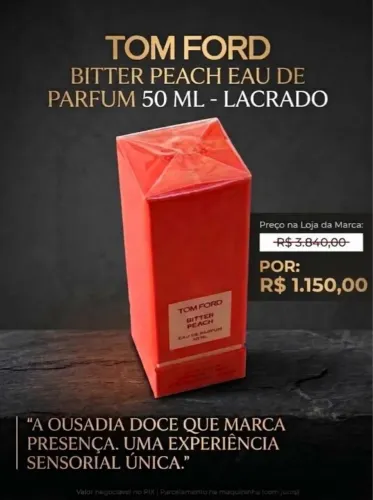 Tom Ford Bitter Peach Eau de Parfum 50 ml (Lacrado)