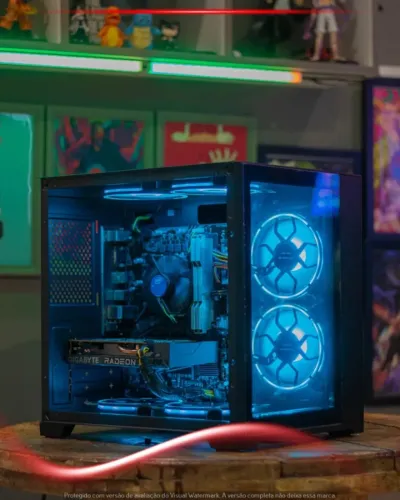 Computador Gamer i5 10400f, 16gb Ram, 480gb Ssd, Rx 6500xt 4gb