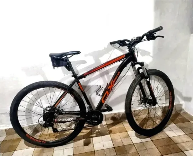 Bicicleta OX Hard Glide Aro 29 Quadro 21 GG Aluminio 21v Shimano Freio a Disco