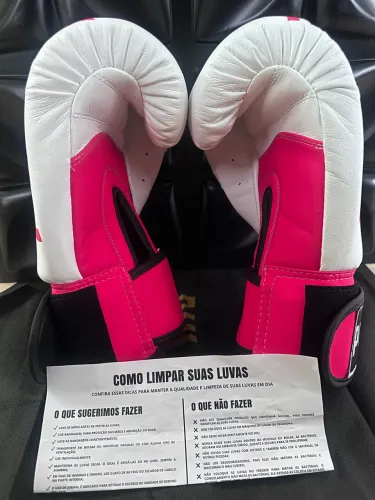 Luvas de Muay Thai Pulser 10oz - Novas, Nunca Usadas