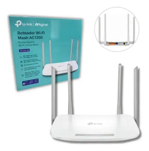 Roteador Tp-link Wifi Ec220-g5 Archer Ac1200 Gigabit Branco