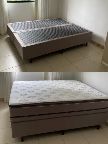 Cama casal queen