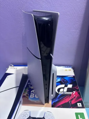 Ps5 com leitor slim s controle 
