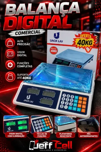 BALANÇA DE PRECISÃO ATÉ 40 KG