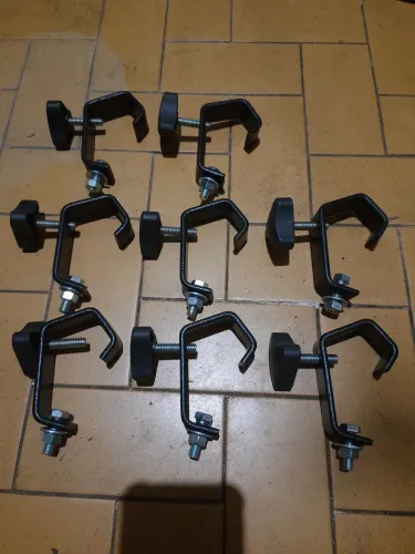 Kit de 8 ganchos para iluminação