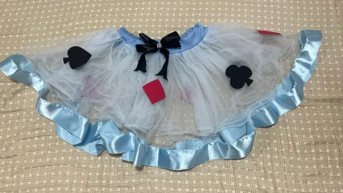 Tutu Alice país das maravilhas 6 anos
