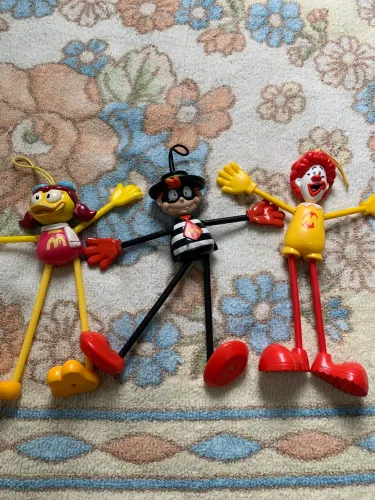 Brinquedos MC lanche feliz - Mc Donalds 