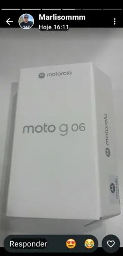Celular moto g 6 novo