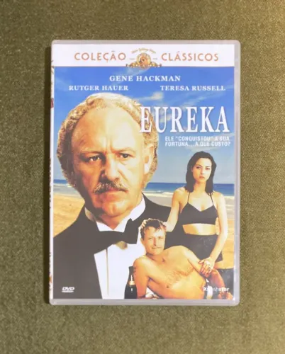 DVD do filme Eureka (Com Gene Hackman-Rutger Hauer-Teresa Russell)