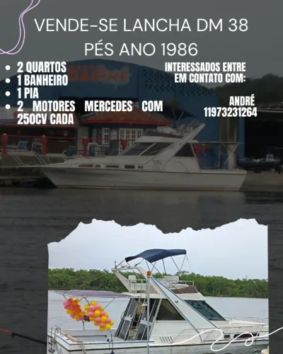 Vende-se lancha DM