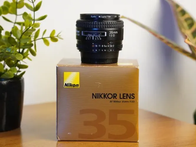 Nikon 35mm F2D - Full Frame (na caixa)
