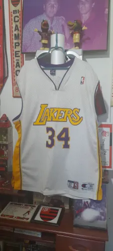 Camiseta los angeles lakers número 34 - 2002 / O' Neal