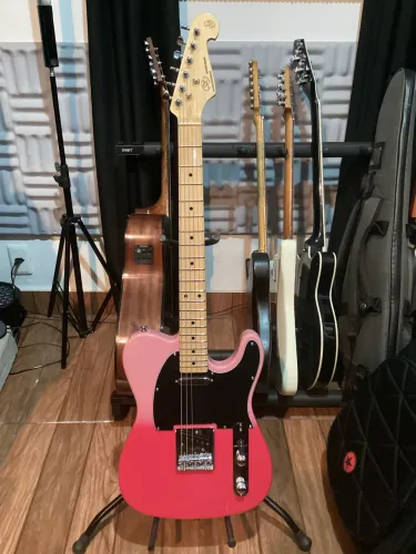 Guitarra SX Telecaster Pink Twilight