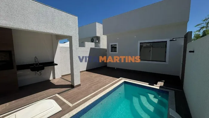 Casa Independente com Piscina, 3 quartos (1 suíte) na Nova São Pedro em São Pedro da Aldei