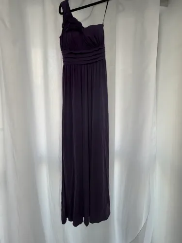 vestido longo de festa roxo | nunca usado