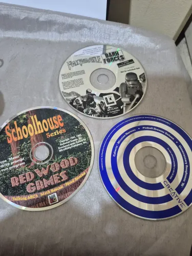 3 CDS jogos para PC (1994 a 1996)