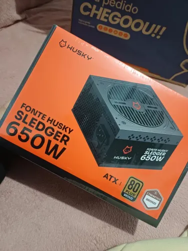 FONTE PC GAMER 650W NOVA