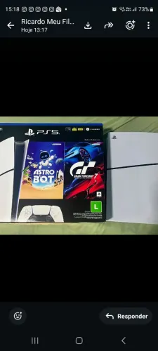 Vendo Playstation 5 slim !!! Pouco uso!!