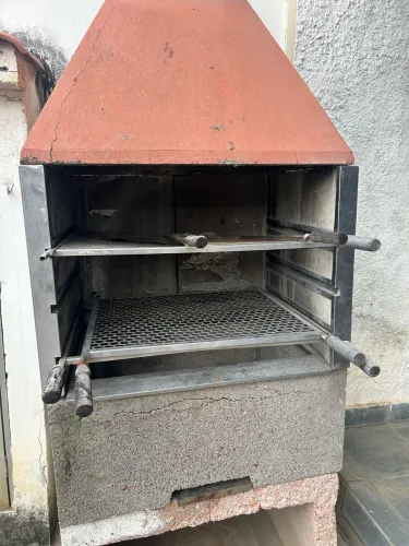 Churrasqueira modelo pré-moldado de concreto