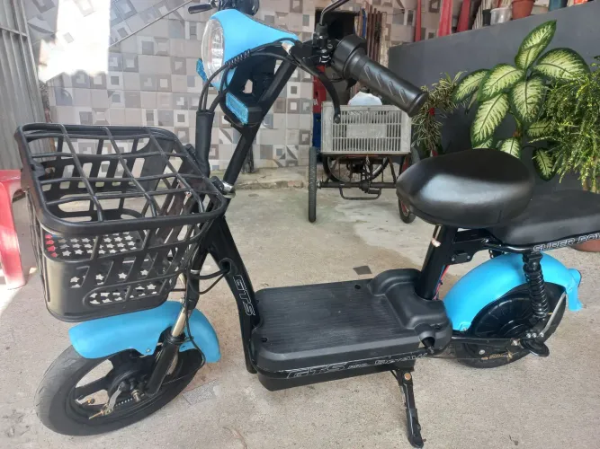 Bicicleta elétrica GTS Super Power 500w.