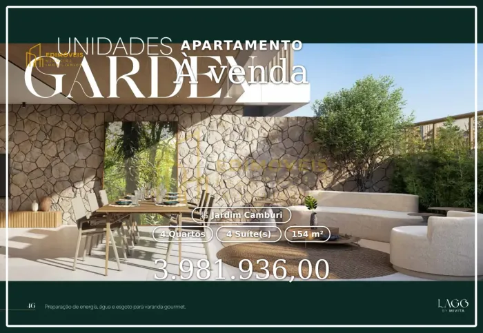 Linda unidade Garden em Jardim Camburi: espaço, conforto e modernidade!