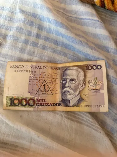 NOTA 1000 Cruzados