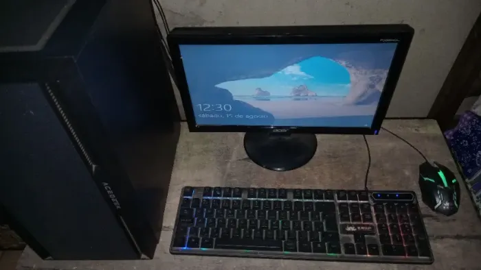 Computador Completo Ótimo Estado + Monitor + Brindes!