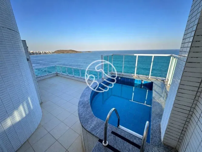 Cobertura com 5 dormitórios para alugar, 237 m² por R$ 10.000,01/mês - Praia do Morro - Gu