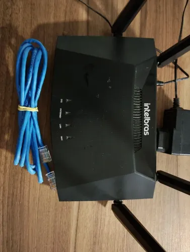 Vendo roteador Intelbras 1.200mbps por 60 reais para vir retirar ok não faço entrega ok