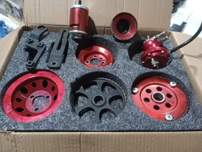 Kit polias motor AP turbo dosador válvula de alívio e peça de acessórios 