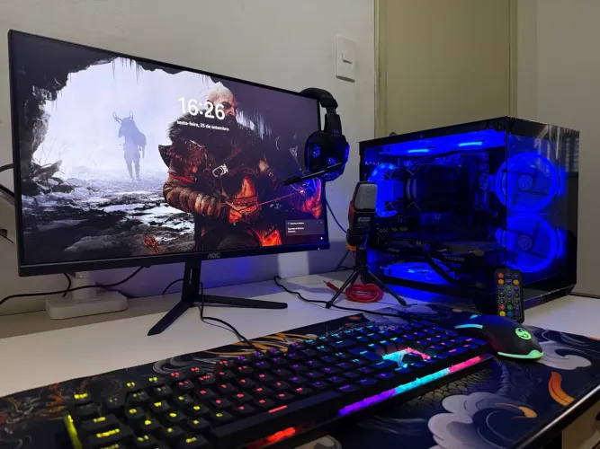 Pc Gamer Completo/Ryzen 7 + 32gb + 1TB NVME