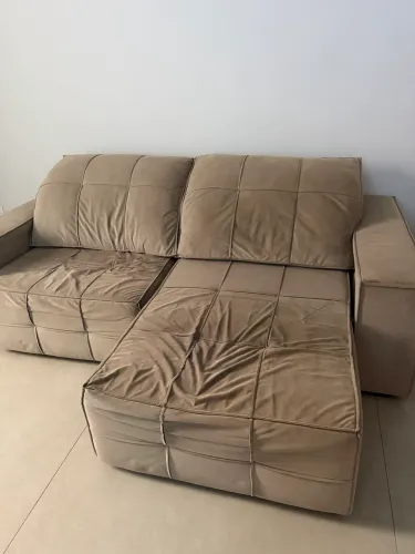 Sofá retrátil e reclinável 2,20 m
