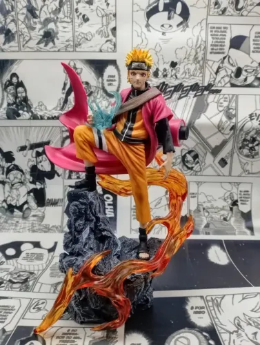 Naruto Modo Sábio - Figure 23cm - Naruto Shippuden