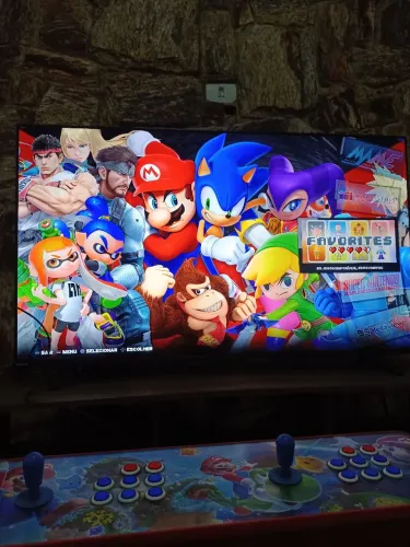 Console arcade fliperama