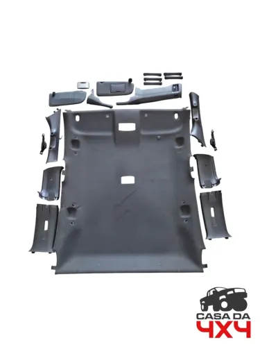 Kit Plásticos Internos E Forro Teto S10 Midnight 2019