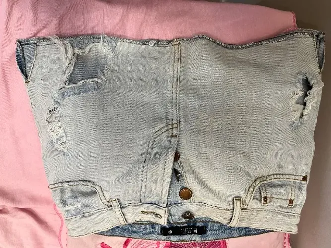 Saia jeans 
