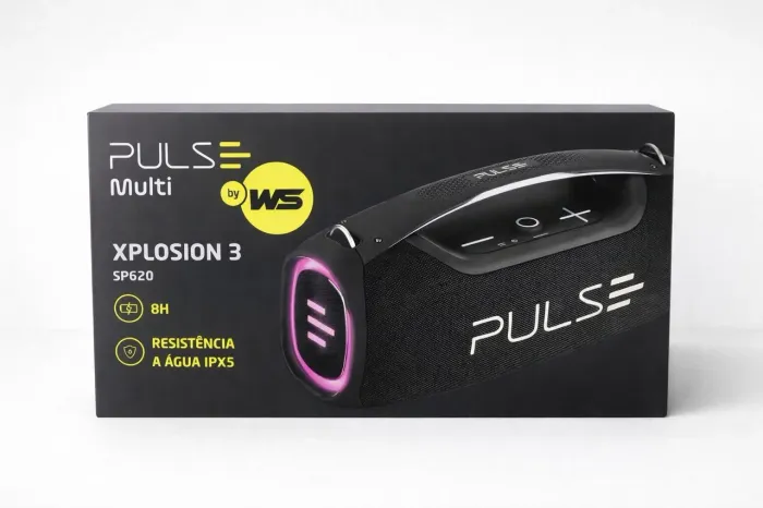 Caixa de Som Pulse Xplosion 3 SP620 - 100W PRA VENDER HOJE- NOVA LACRADA