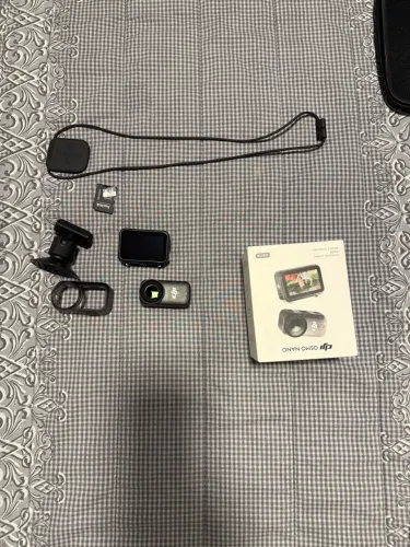 DJI Osmo Nano 128 gb com cartão de memória SanDisk Ultra 128gb