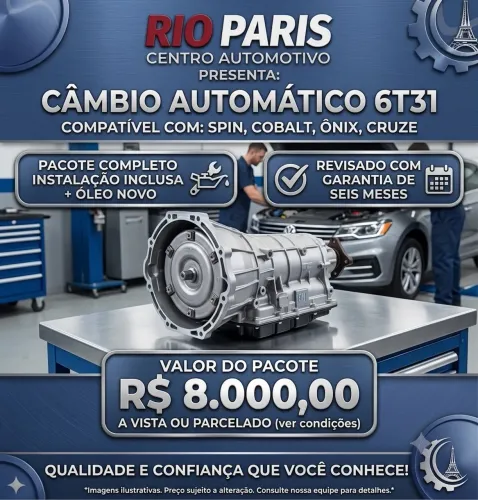 Câmbio 6t30 e 6t31