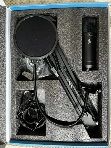 MICROFONE USB Stagg SUM45 SET (CARDIOID USB)
